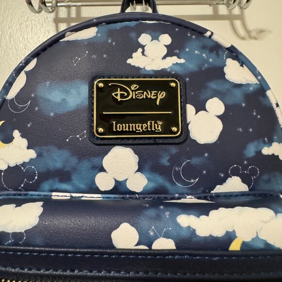 Loungefly Mickey Clouds and Constellations Mini Backpack main image 3